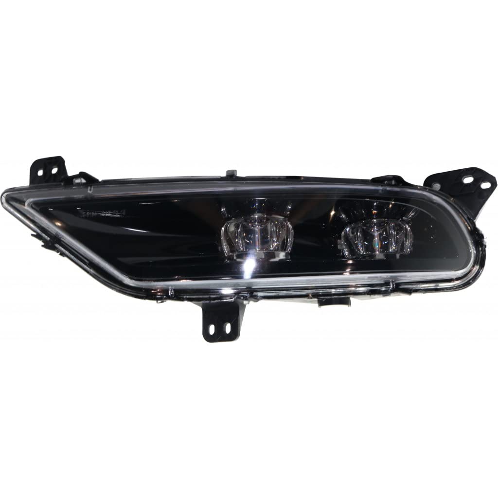 Chrysler 300 Fog Light LED Replacement 2015-2020 - Driver Side Compatible with CH2592154 & 68294009AA - Perfect for Night Driving and Enhanced Visibility