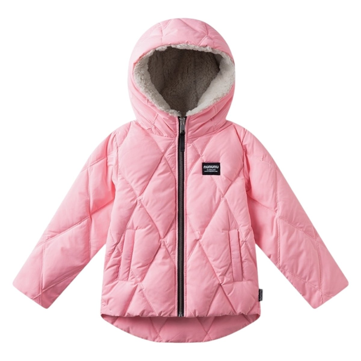 Stylish Dainty Down Jacket with Cozy Fuzzy Hood Lining - Perfect for Winter Outdoors & Casual Fashion