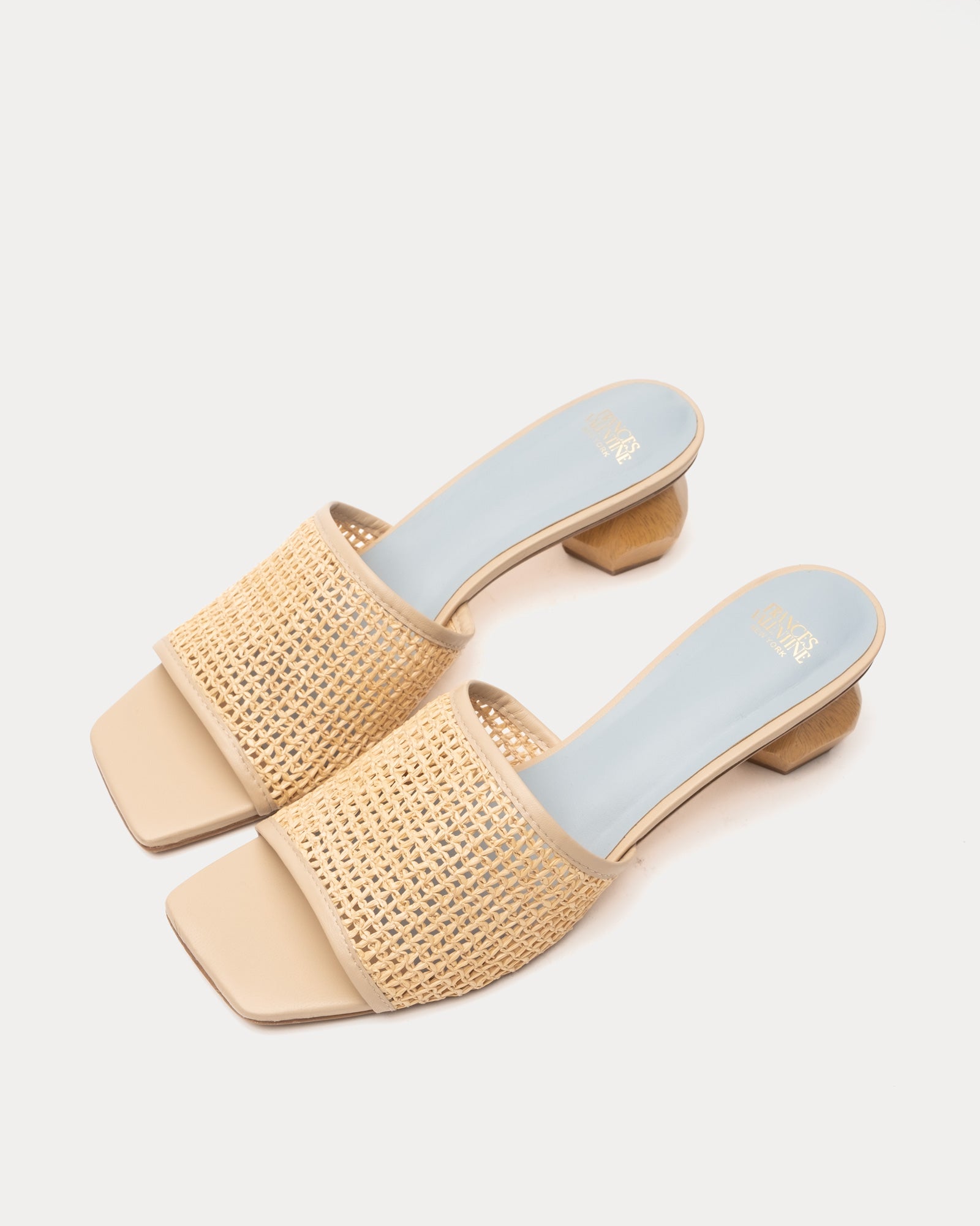 Natural Raffia Mesh Slides - Comfortable Summer Sandals for Women, Beach Walking, Poolside Lounging, and Casual Outings