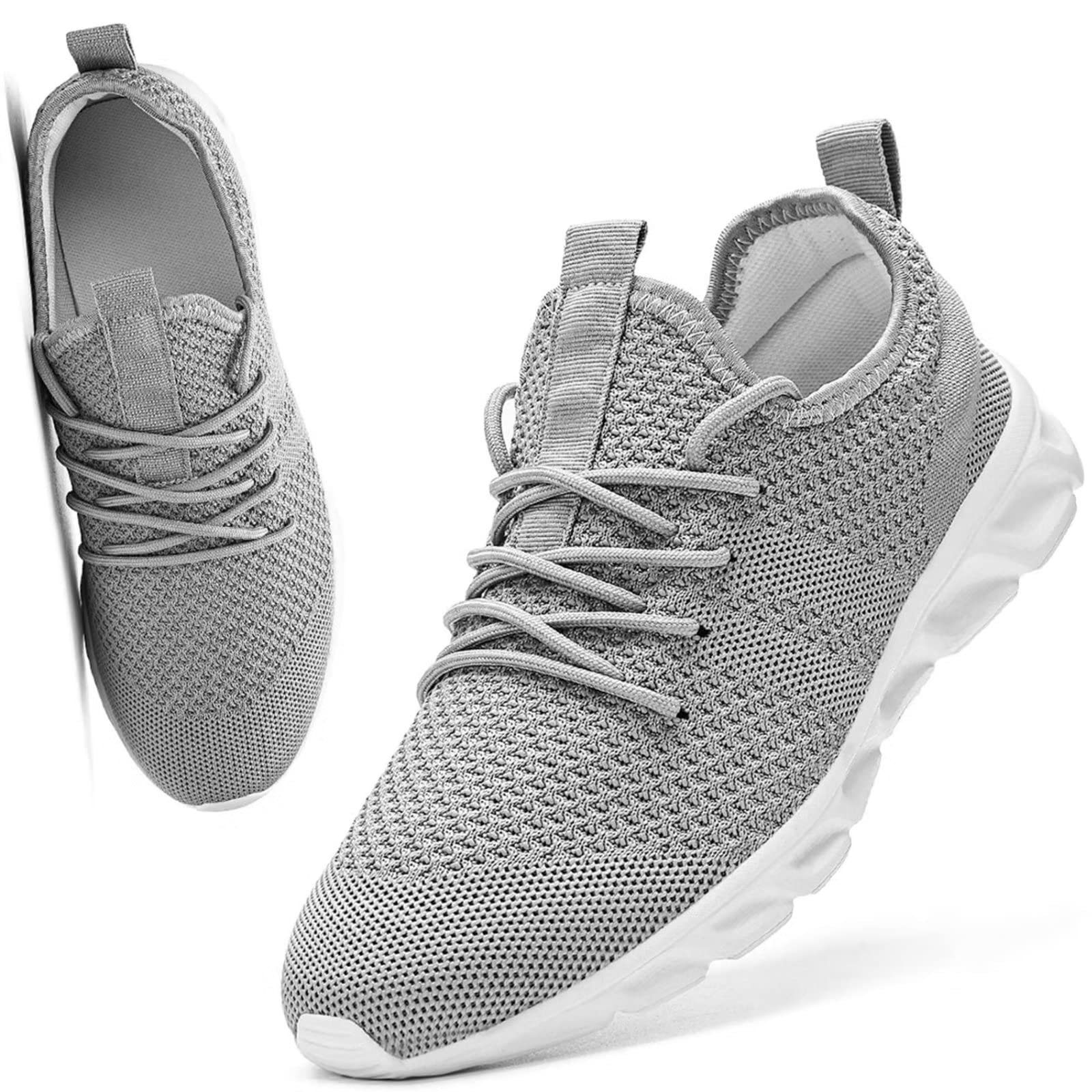 DamYuan Men's Lightweight Athletic Running Shoes - Breathable Gym Sneakers for Walking, Jogging & Casual Wear - Perfect for Workouts, Travel & Everyday Comfort