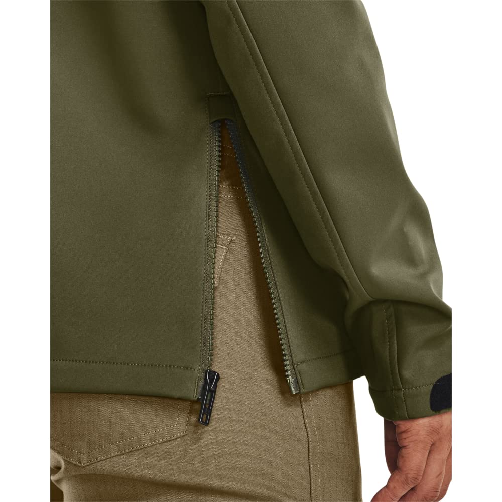 Under Armour Women's Tactical Soft Shell Full Zip Jacket - Waterproof Windproof Outdoor Jacket for Hiking, Running & Military Training