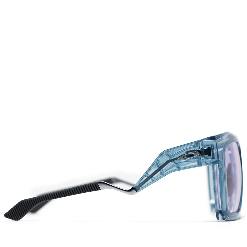 Oakley Enigma Ink Sunglasses - Polished Transparent Frame with Prizm Low Light Lenses for Cycling, Running & Outdoor Sports