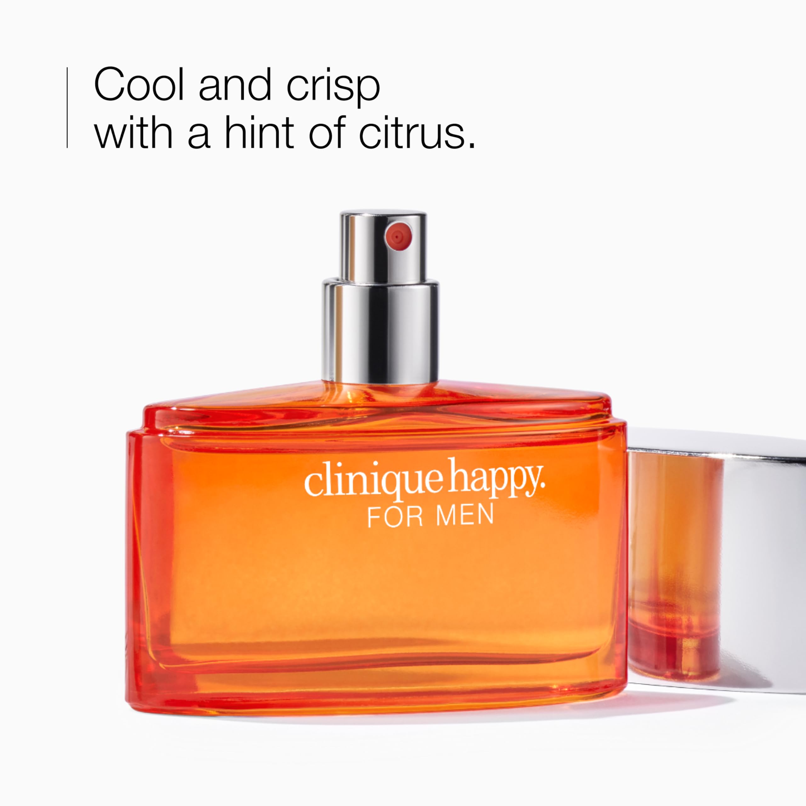 Clinique Happy For Men Eau de Toilette Cologne Spray - Fresh Citrus Fragrance with Kaffir Lime & Mandarin Notes | Perfect for Daily Wear, Office & Special Occasions