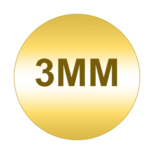 E-3MM-Yellow Gold Color
