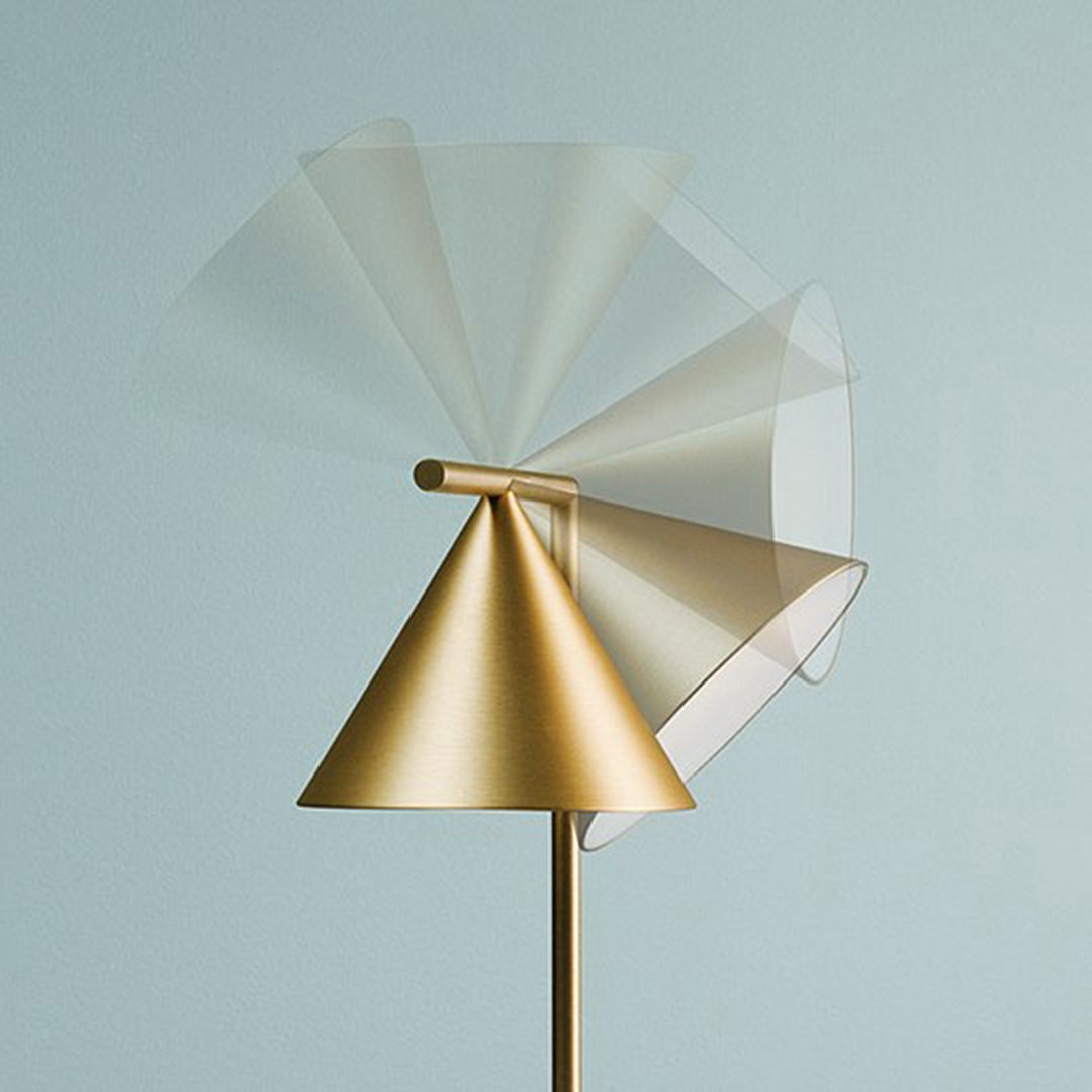 Captain Flint Floor Lamp - Modern LED Standing Light with Adjustable Brightness, Perfect for Living Room, Bedroom, and Office Reading