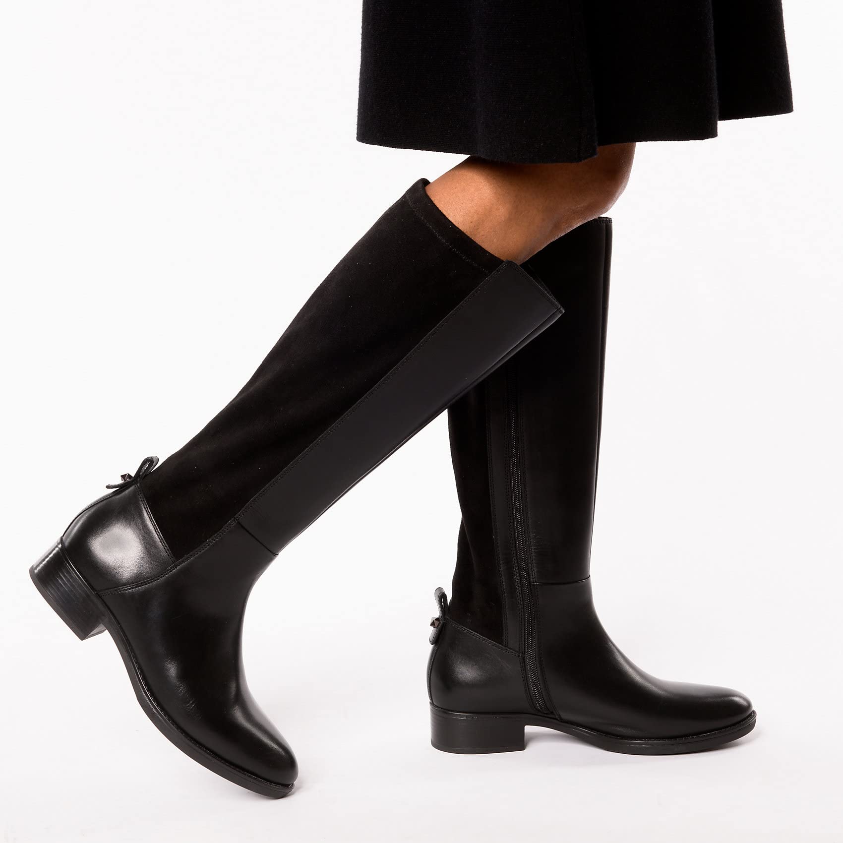 Geox Women's D Felicity Fashion Boots - Waterproof Ankle Boots for Women, Comfortable Winter & Fall Shoes with Cushioned Insoles - Perfect for Work, Travel & Outdoor Activities