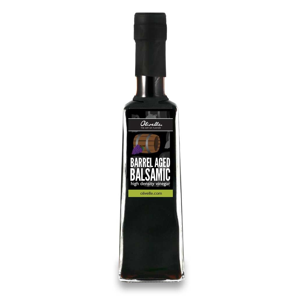 Premium Barrel Aged Dark Balsamic Vinegar - Artisanal Italian Condiment for Salads, Marinades & Gourmet Cooking