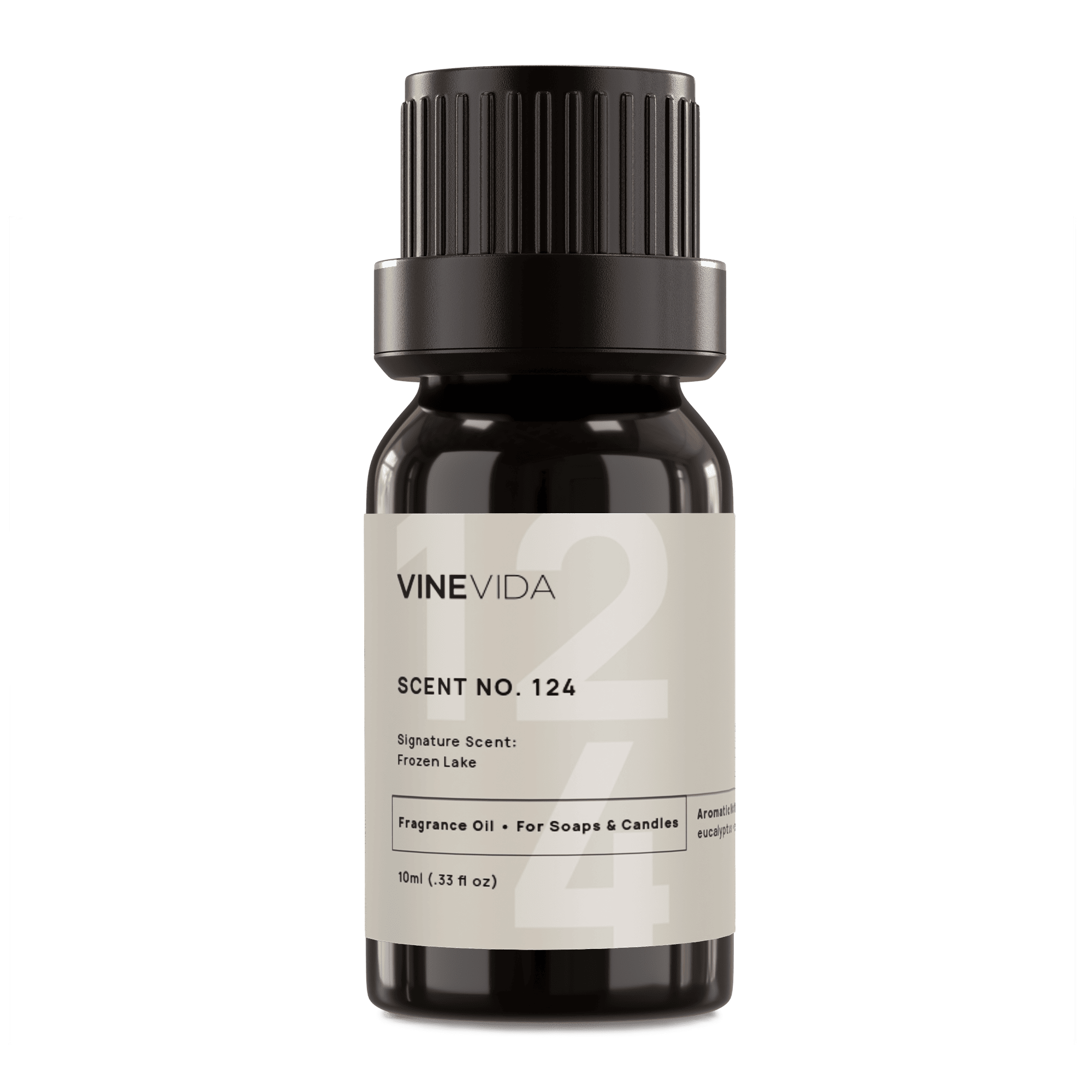 NO. 124 Frozen Lake Fragrance Oil - Premium Scent for Handmade Soaps, Candles & Diffusers - Fresh Aquatic Aroma for Home Spa & Relaxation