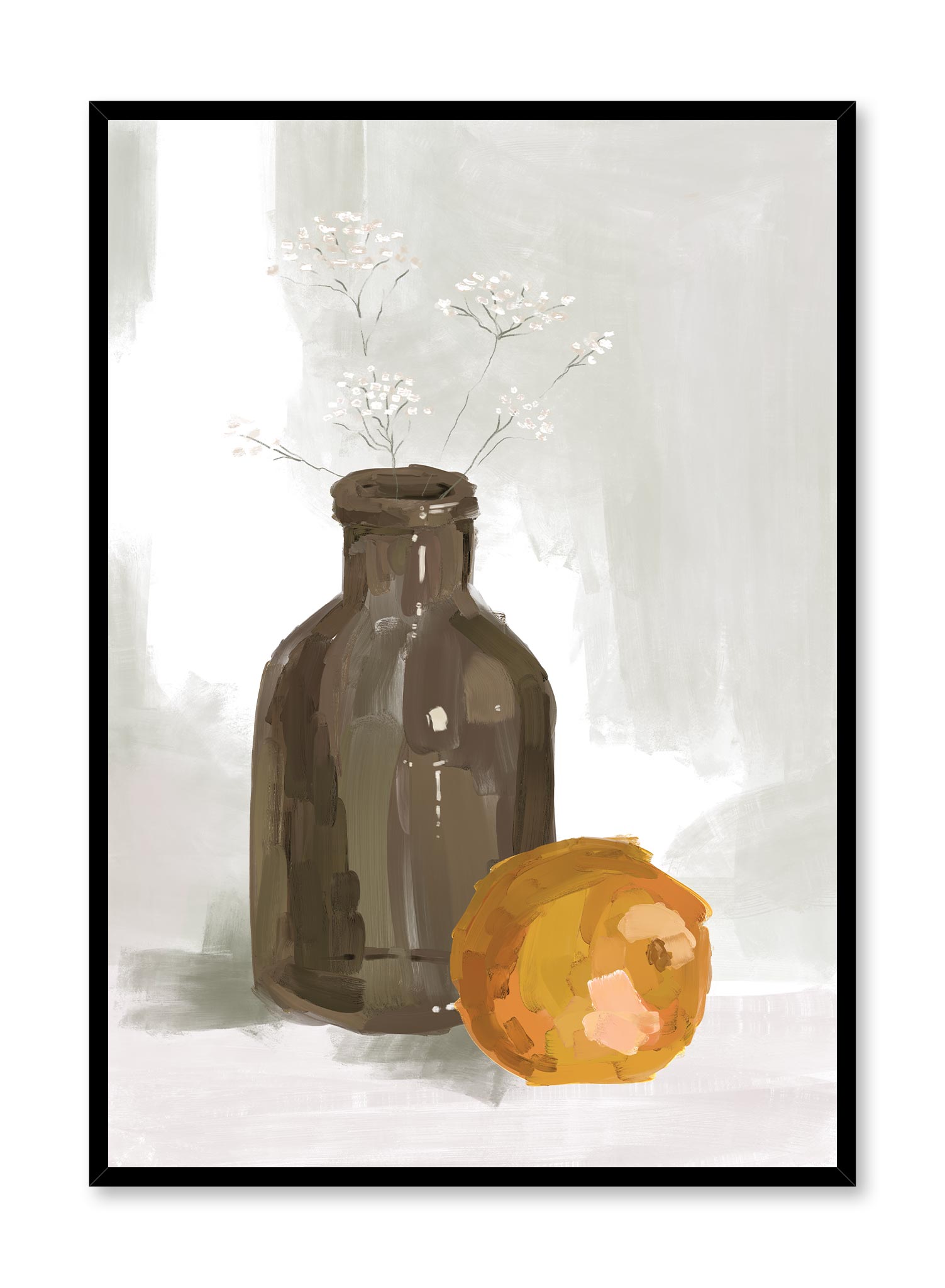 Immortal Citrus Art Print - Vibrant Citrus Fruit Poster for Kitchen, Dining Room & Home Decor