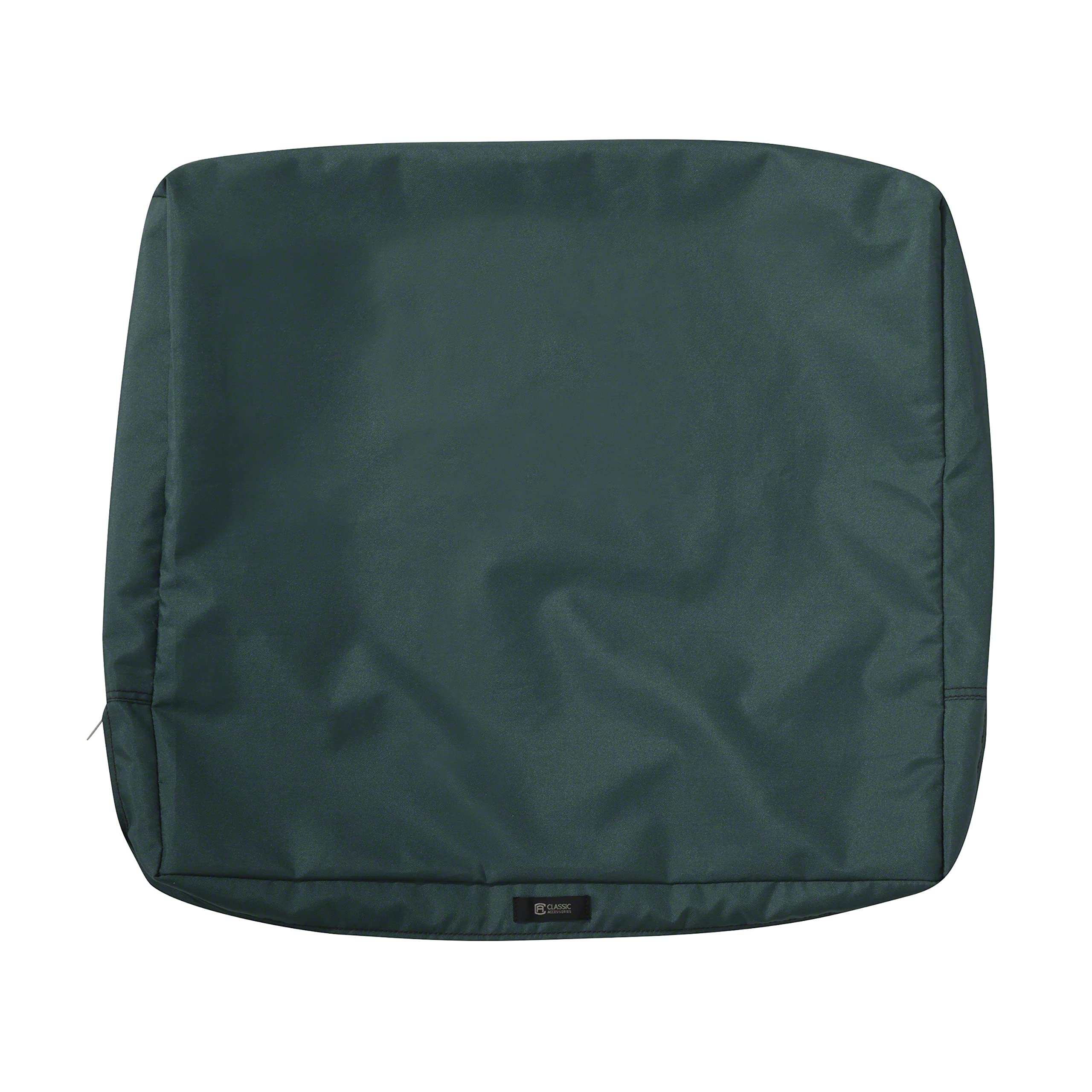 Ravenna Patio Back Cushion Cover - Durable Outdoor, Mallard Green, 25x22x4in - Perfect for Garden & Deck