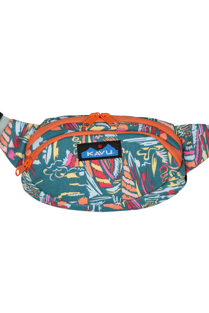 Canvas Spectator Waist Pack - Waterproof Crossbody Fanny Pack for Men & Women - Perfect for Running, Hiking, Travel & Outdoor Activities