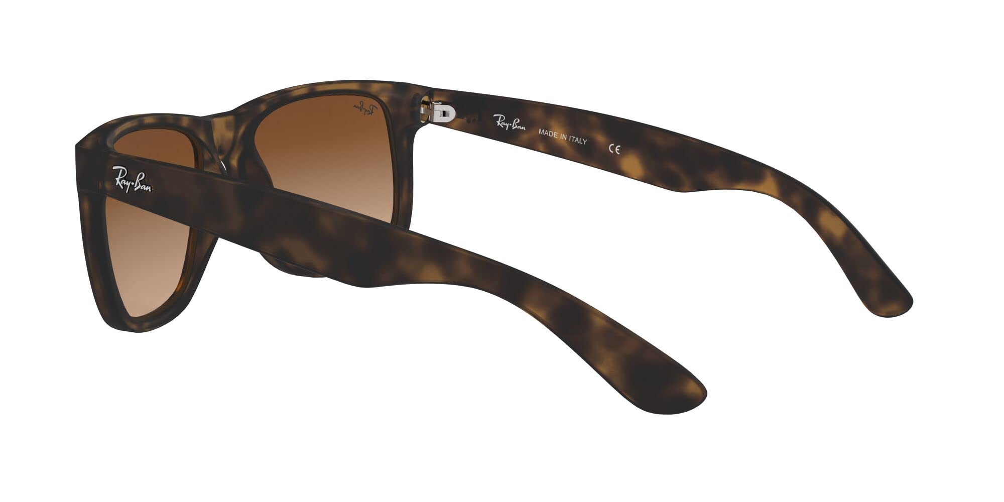 Ray-Ban RB4165 Justin Classic Rectangular Sunglasses for Men & Women – UV Protection, Polarized Lenses – Perfect for Driving, Beach & Outdoor Activities