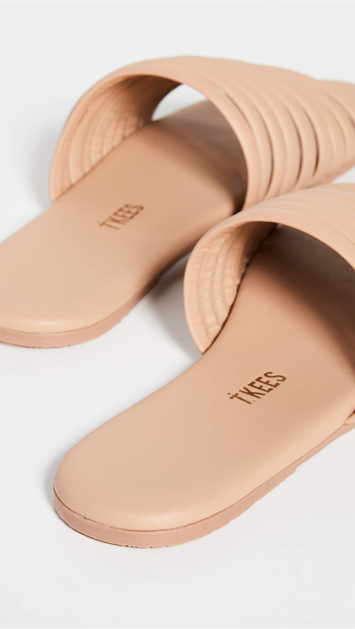TKEES Women's Caro Sandals - Comfortable Leather Flip Flops for Summer | Casual Beach, Poolside & Everyday Wear