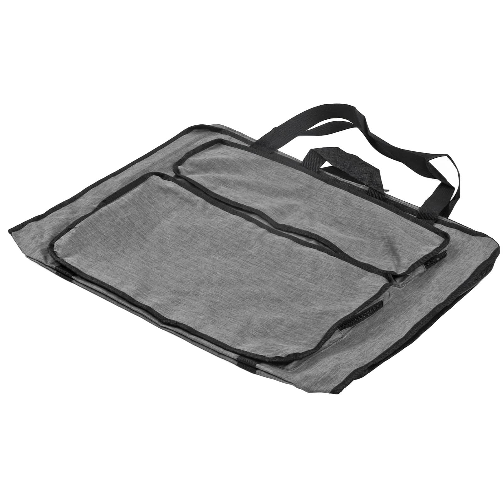 Premium Large Capacity Waterproof Drawing Board Bag - Durable Soft Reinforced Art Portfolio Case for Sketchpads, Artwork & Sketch Paper (Grey) - Perfect for Artists, Students & Outdoor Sketching