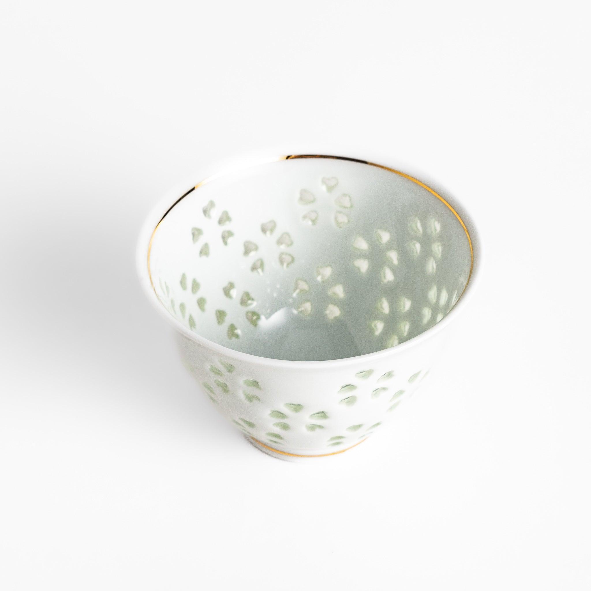 Elegant Petal Crystal Flared Teacup - Handcrafted Glass Tea Cup with Floral Design - Perfect for Afternoon Tea, Bridal Showers & Home Decor