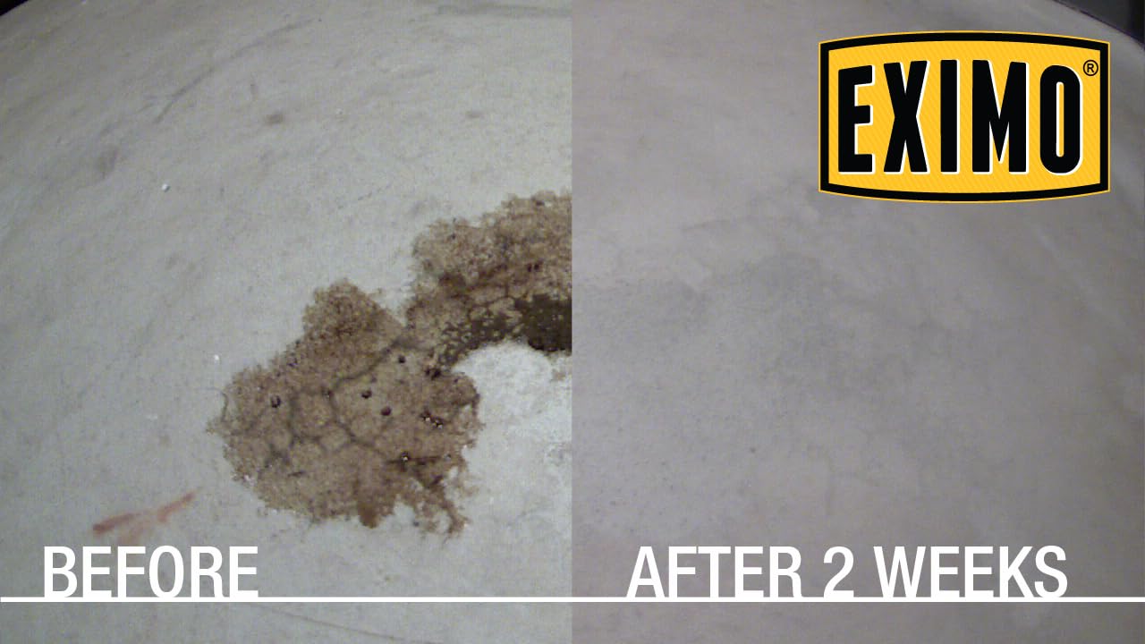 EXIMO® Waterless Concrete Cleaner - Driveway, Garage, Basement Cleaner (3 lbs) for Outdoor Surfaces