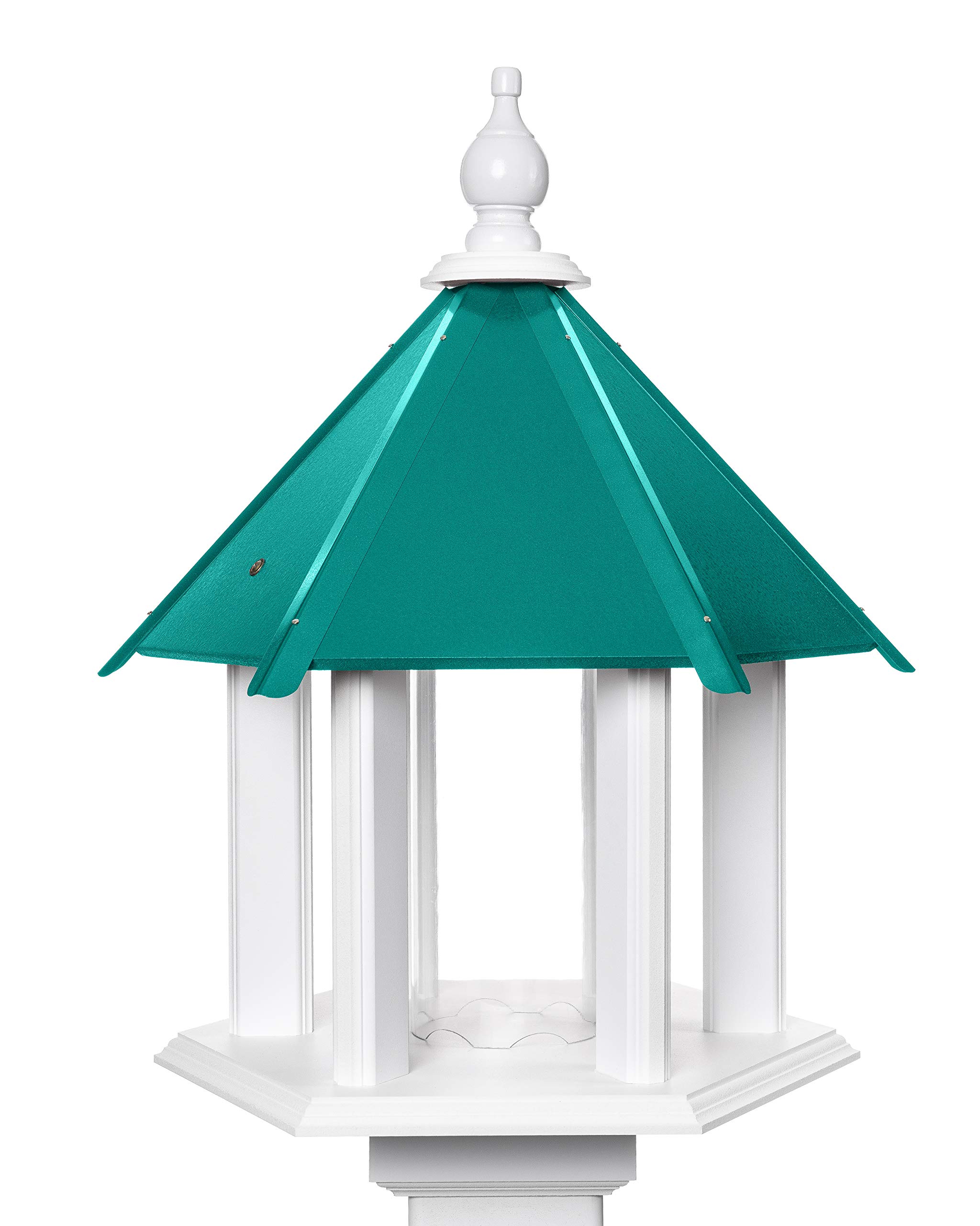 Beautiful Azalea Bird Feeder with Beach Glass Design - Attract Wild Birds to Your Garden (Perfect for Outdoor Decoration & Bird Watching)