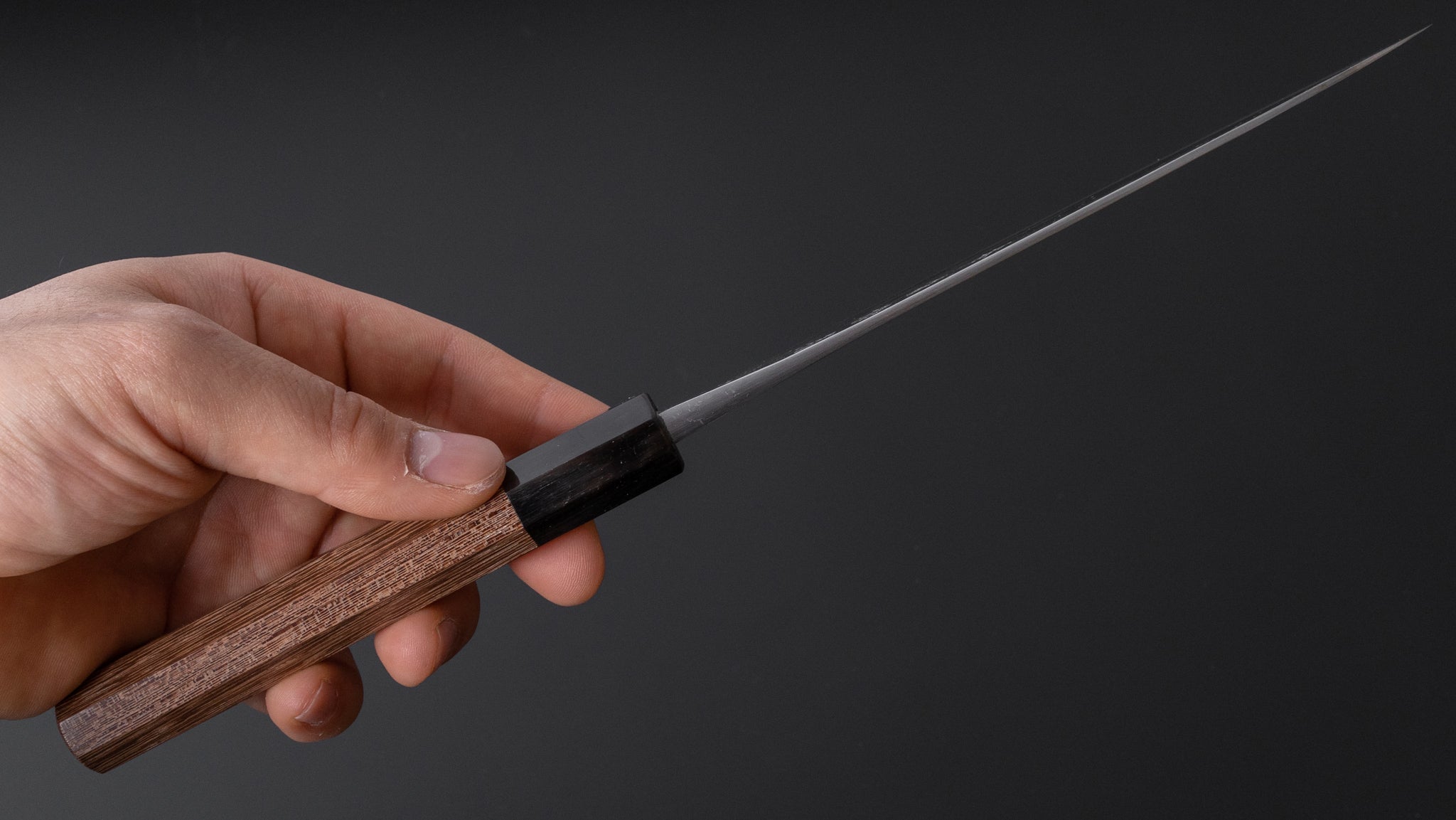 Premium Jiro Tsuchime Petty Knife 150mm - Japanese High Carbon Steel Blade with Taihei Tagayasan Handle (#312) - Perfect for Sushi, Vegetables & Precision Kitchen Tasks