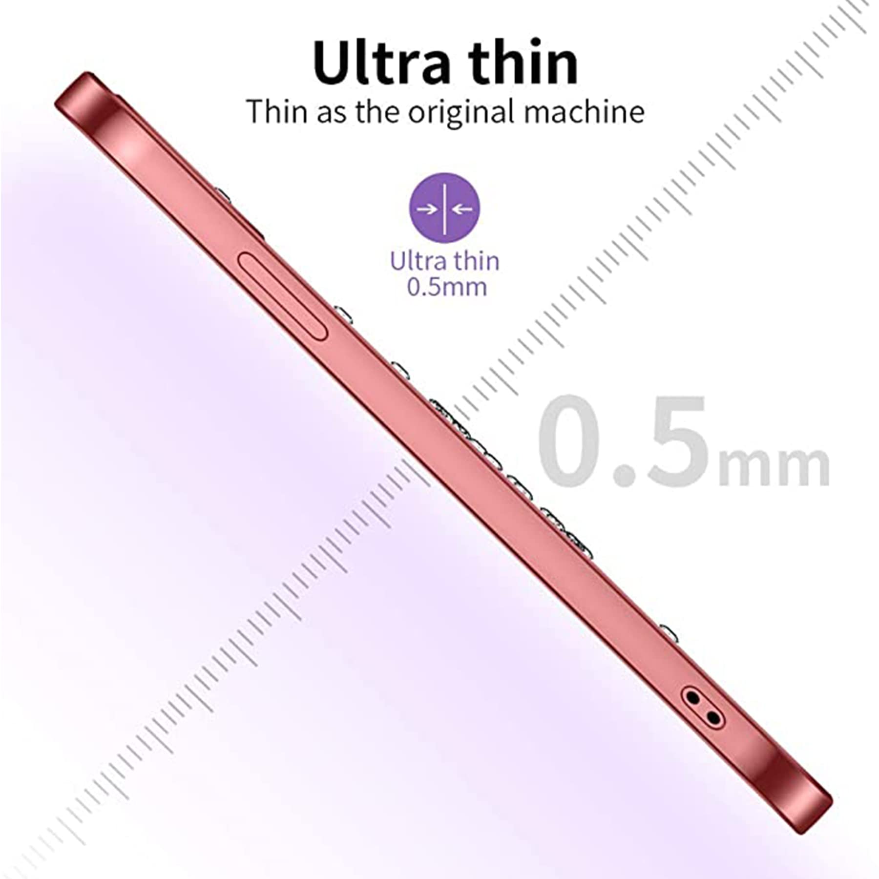 ZCDAYE iPhone 13 Pro Max Case (6.7 inch) - Dandelion Electroplated Diamond Rose Gold Transparent TPU Shockproof Protective Cover | Slim Soft Case for Everyday Use, Work & Travel