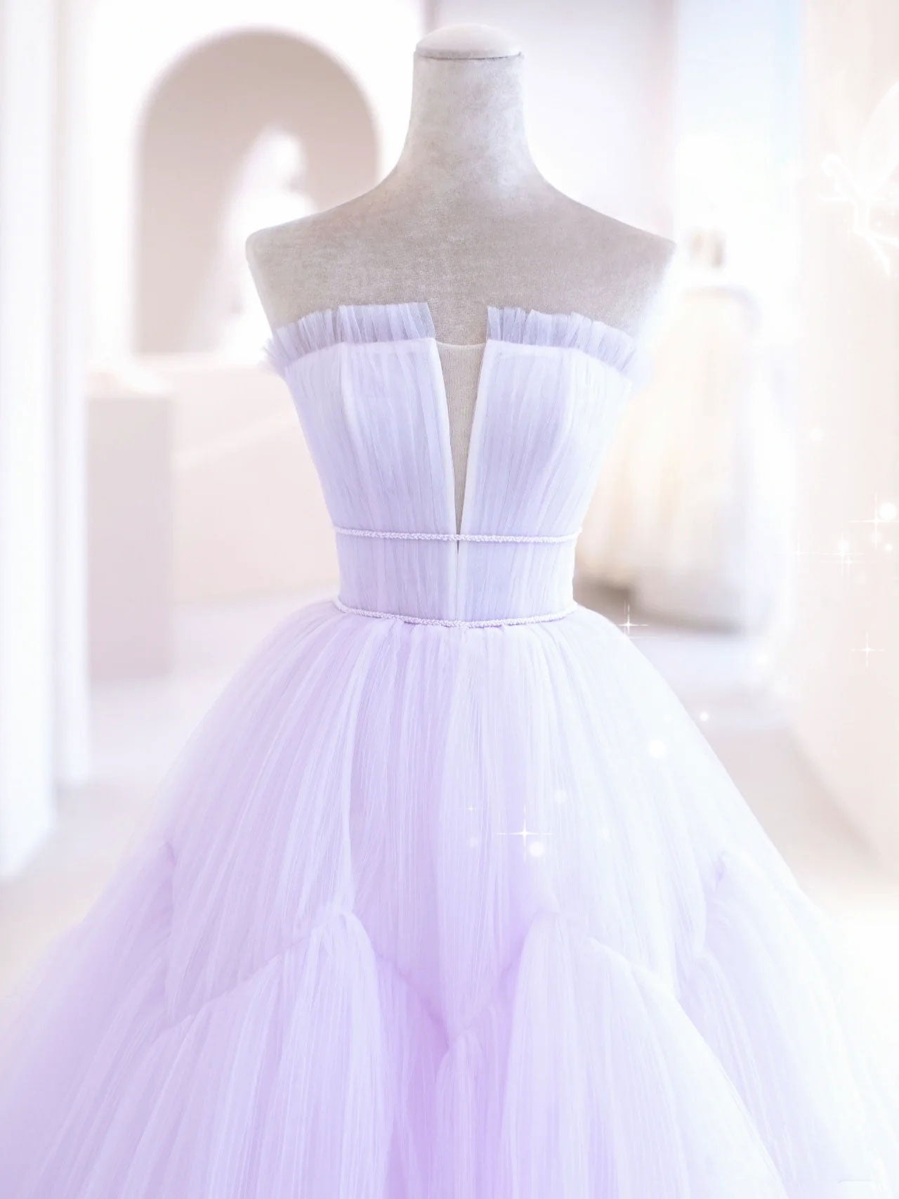 Elegant A-Line Tulle Purple Short Prom Dress | Homecoming Party Dress for Teens | Perfect for Dances, Graduations & Special Occasions