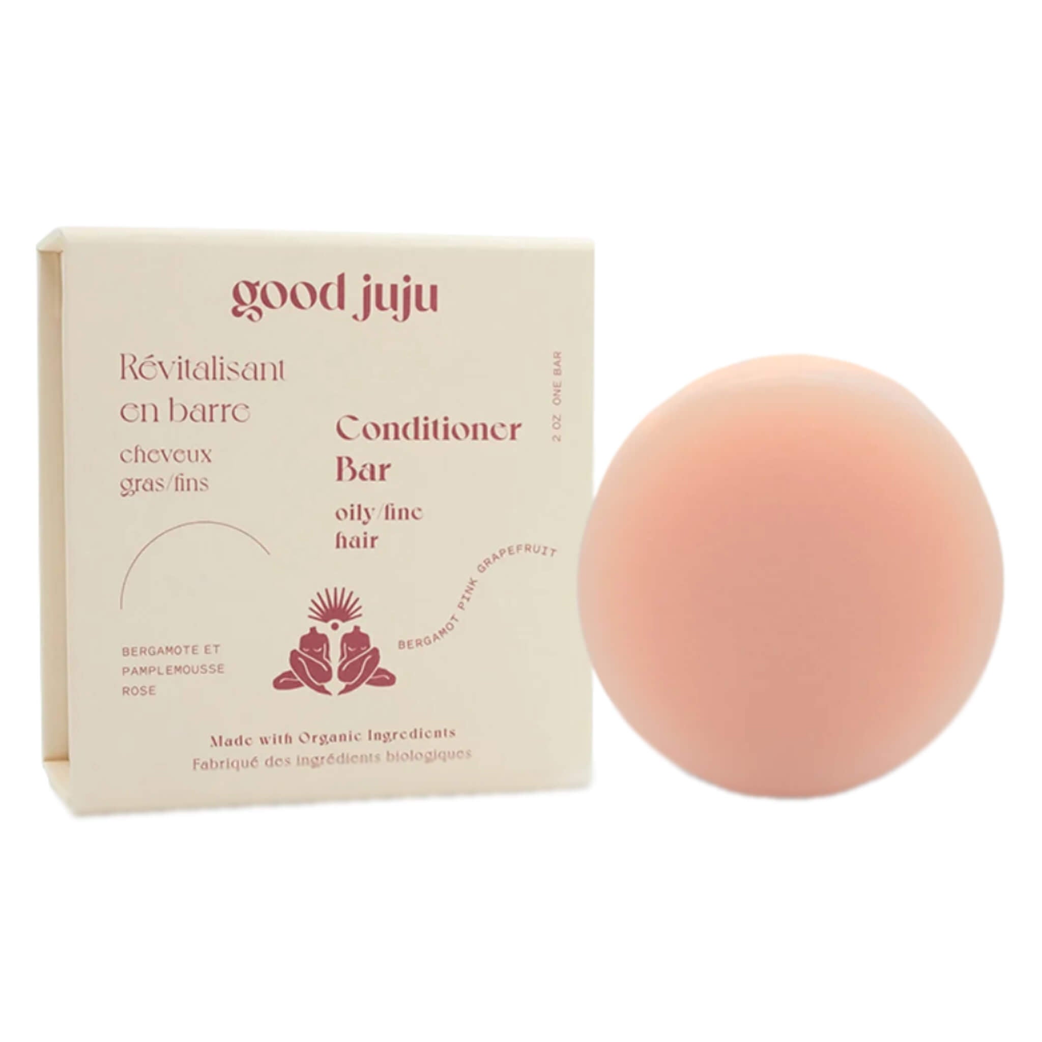 Best Natural Oily & Fine Hair Conditioner Bar for Sensitive Scalp - Vegan, Sulfate-Free, Plastic-Free | Perfect for Travel, Gym & Eco-Friendly Lifestyle