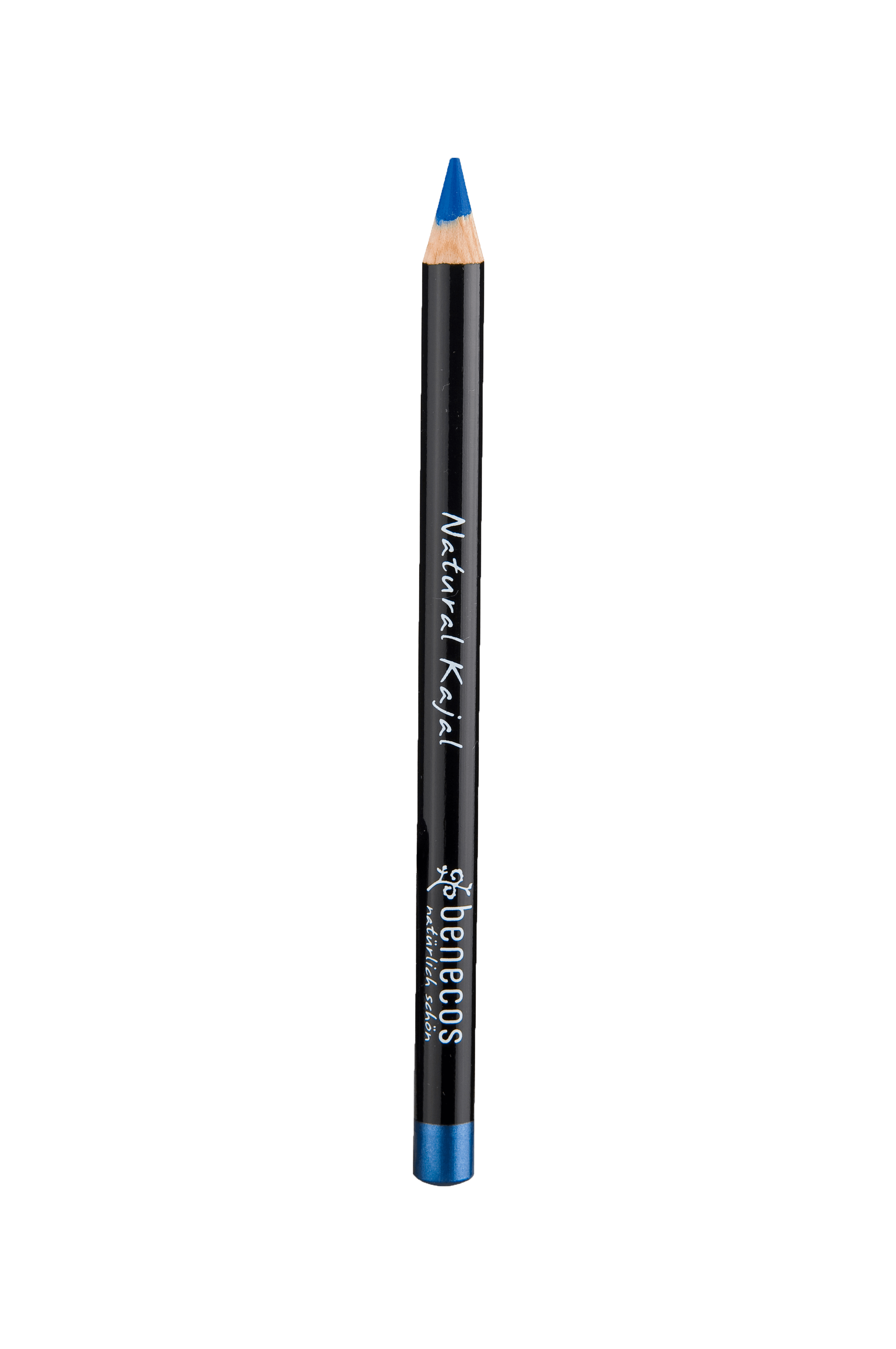 Benecos Natural Kajal Eyeliner - Bright Blue Vegan & Cruelty-Free Eye Pencil for Sensitive Eyes | Perfect for Everyday Makeup, Smoky Eyes & Waterline Definition
