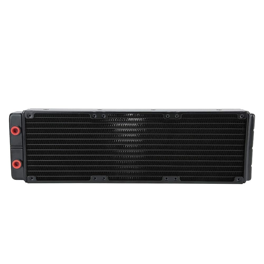 High Performance 45mm Double Layer Copper Water Cooling Radiator - Efficient PC Liquid Cooling Heat Sink for Gaming Computers & Workstations | Perfect for Custom Water Cooling Loops and Overclocking Systems