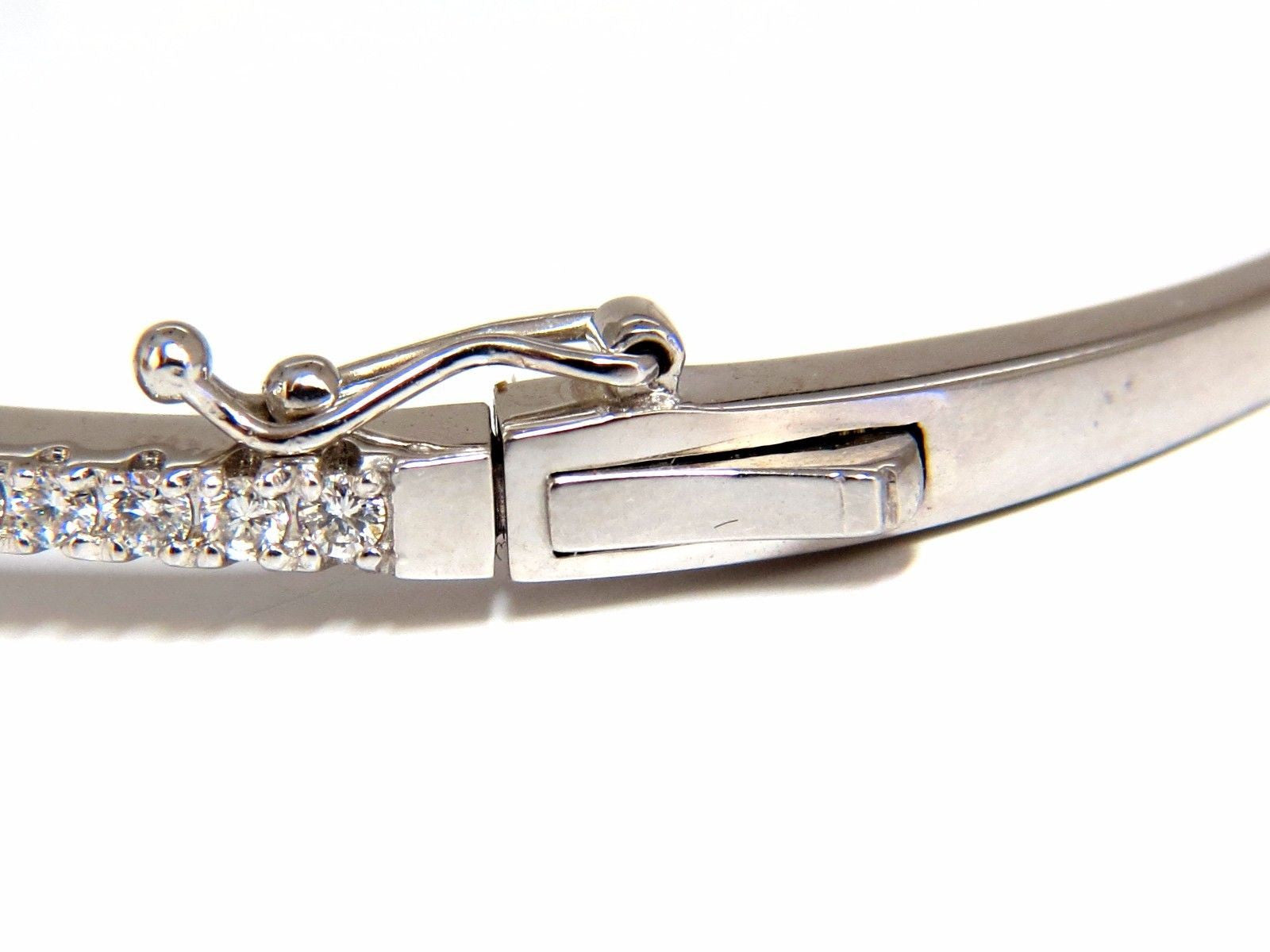GIA Certified 1.84ct Marquise Diamond Cluster Halo Bangle Bracelet in 14K Gold - Elegant Jewelry for Weddings, Anniversaries & Special Occasions