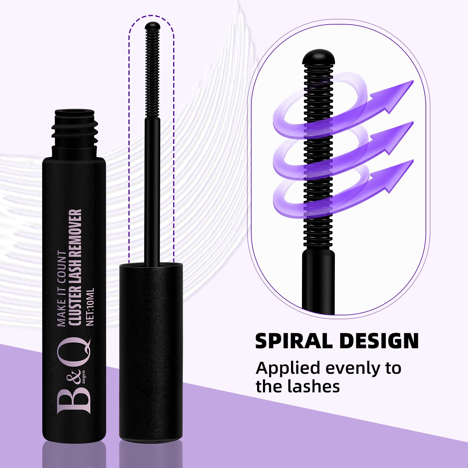 Cluster Lash Remover 10ml - Professional Eyelash Adhesive & Bond Remover for Cluster Lashes | Safe & Gentle Lash Glue Dissolver | Perfect for Salon & Home Use