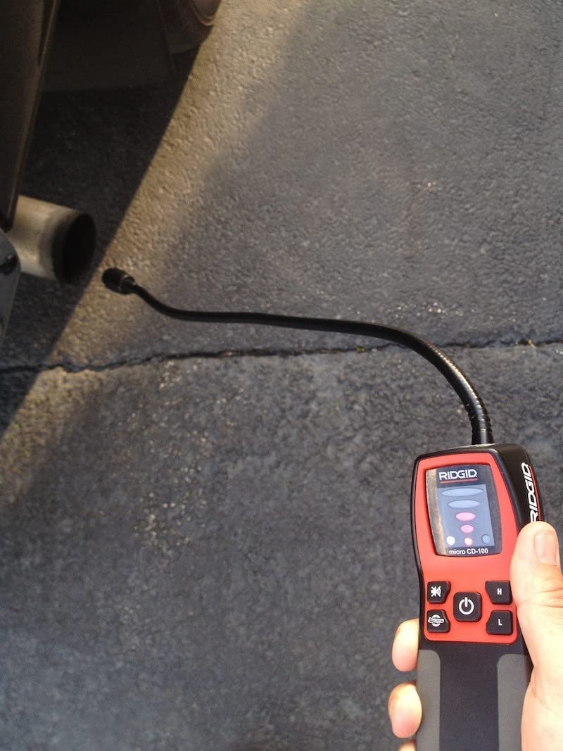 RIDGID 36163 CD-100 Portable Combustible Gas Leak Detector with 16