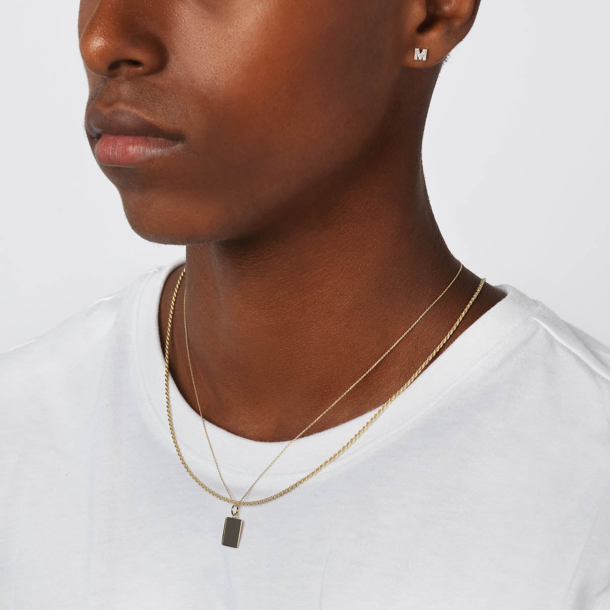 14K Gold Rope Chain Necklace for Women - Elegant Layered Necklace Jewelry for Everyday Wear & Special Occasions