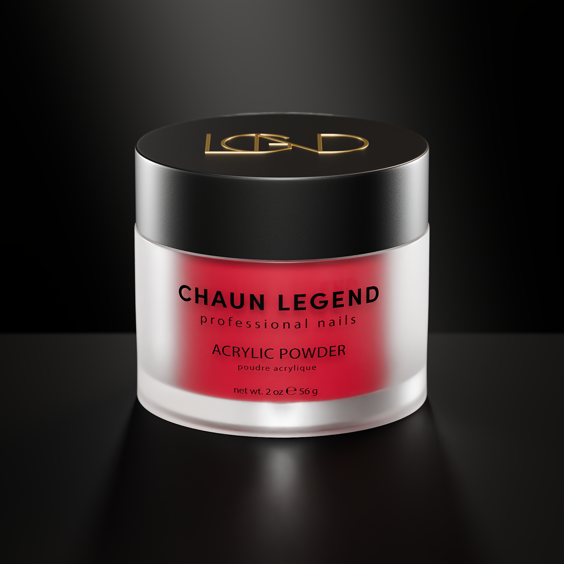 Chaun Legend Acrylic Nail Powder 2oz (168 Barely Berry) - Professional Salon Quality Dip Powder for Manicures & Nail Art Designs