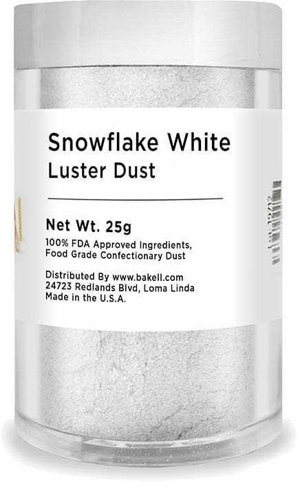 12-Piece Christmas Luster Dust Combo Pack B - 25g Jars for Cake Decorating, Cookie & Dessert Topping | Holiday Baking Supplies & Edible Glitter for DIY Treats