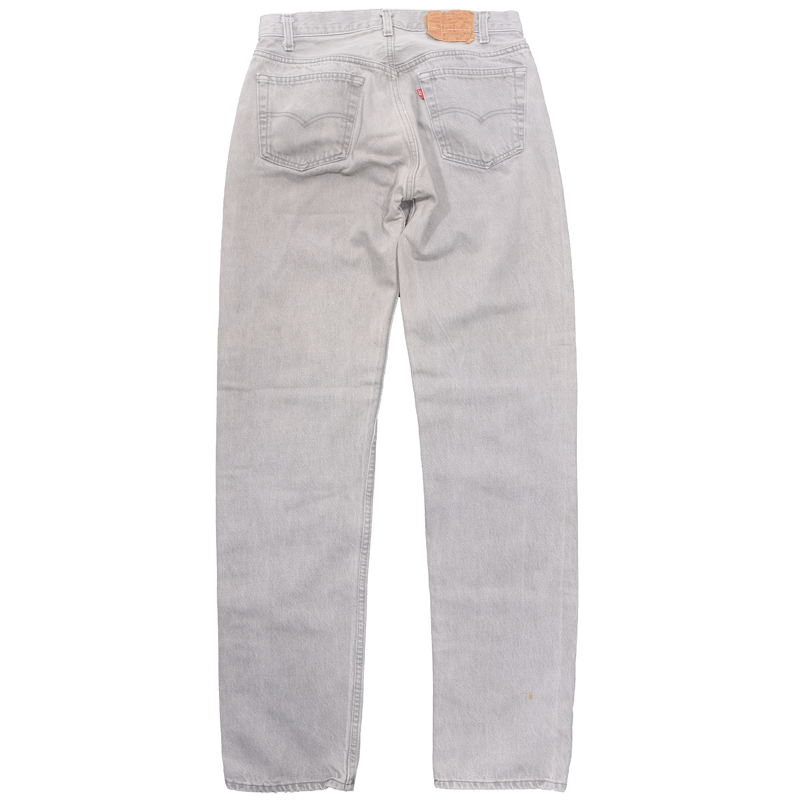 Vintage 1990's Levi's 501 Original Fit Jeans in Slate Grey - Classic Denim Pants for Men, Retro Style for Casual Wear & Street Fashion