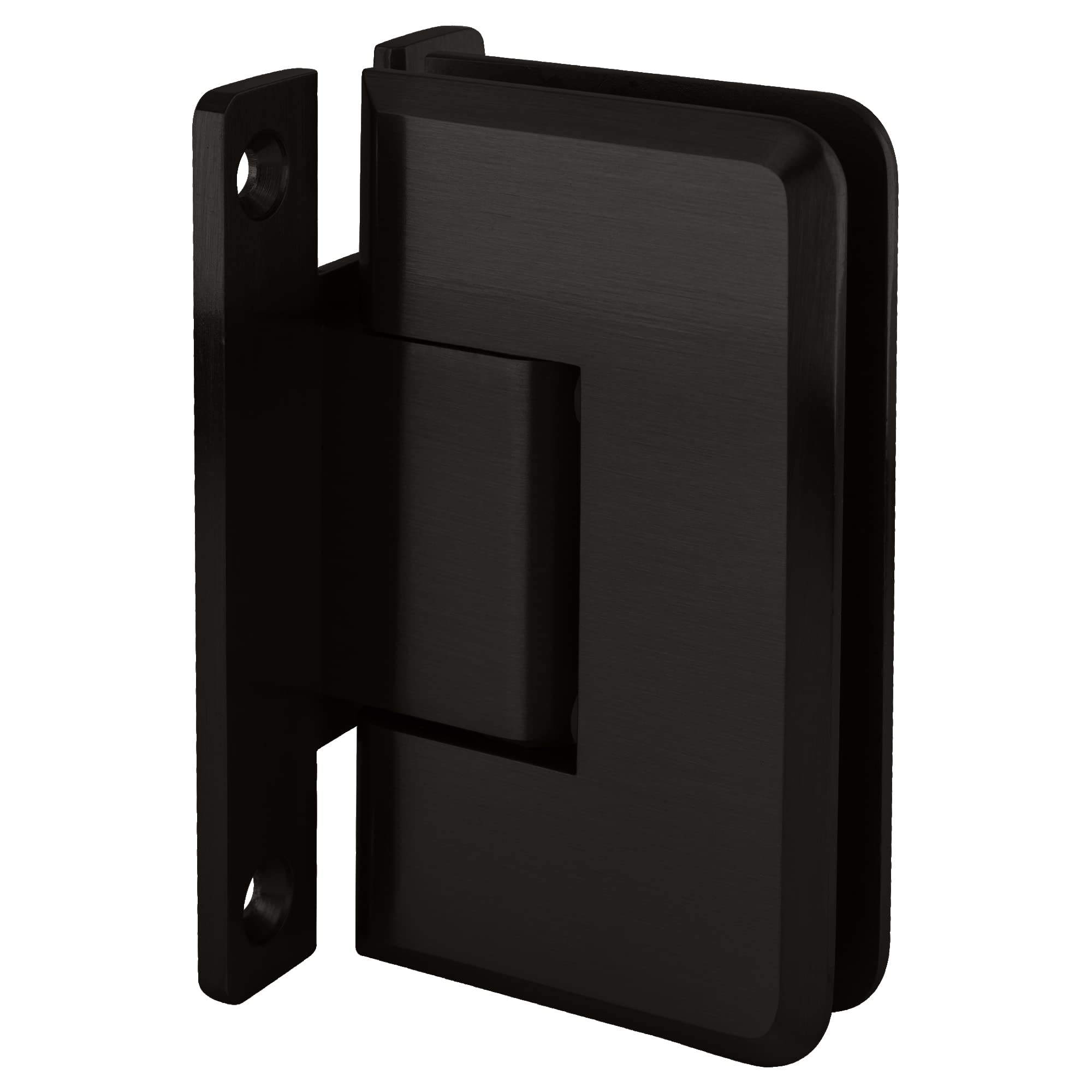 Oil Rubbed Bronze Wall Mount Hinge - Heavy Duty Positive Close Door Hinge for Bathroom, Kitchen Cabinet, and Interior Doors | Durable & Smooth Closing Mechanism