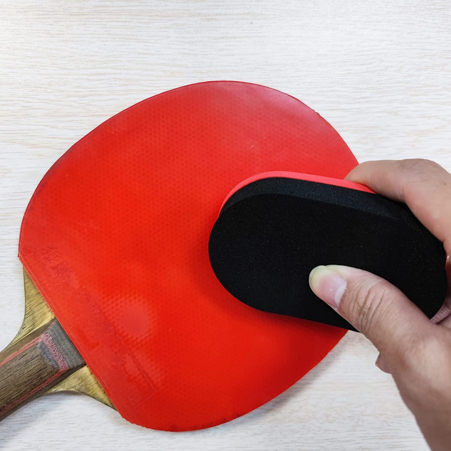 Premium Table Tennis Racket Cleaner Sponge - Durable Ping Pong Paddle Eraser & Maintenance Tool for Professional Players - Perfect for Training, Matches & Equipment Care