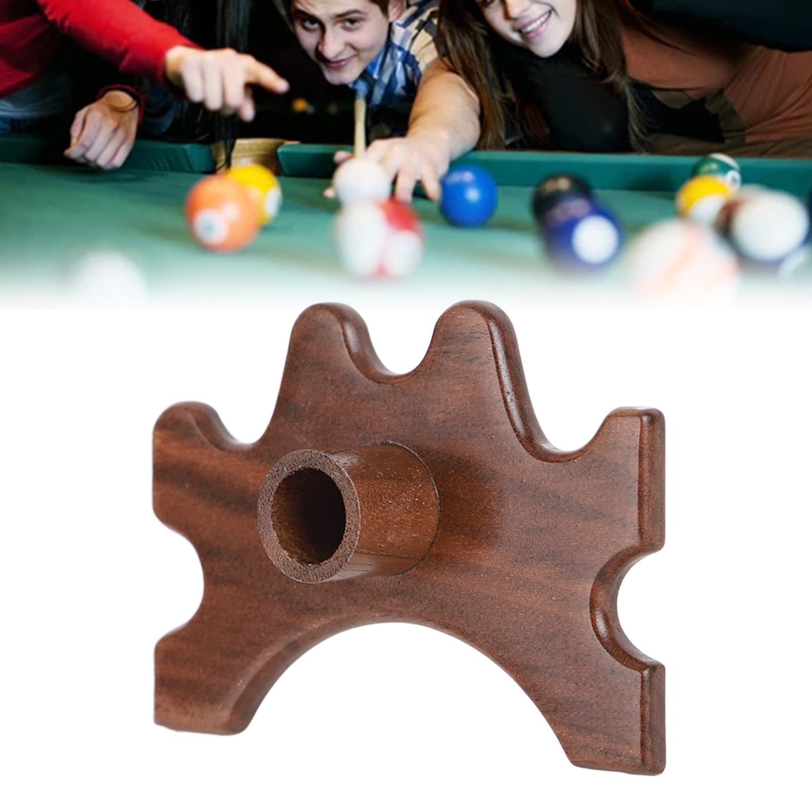 Professional Wooden Pool Cue Bridge - Low Fork Design for Billiards & Snooker | Perfect for Precise Shots in Tight Spaces & Training Exercises