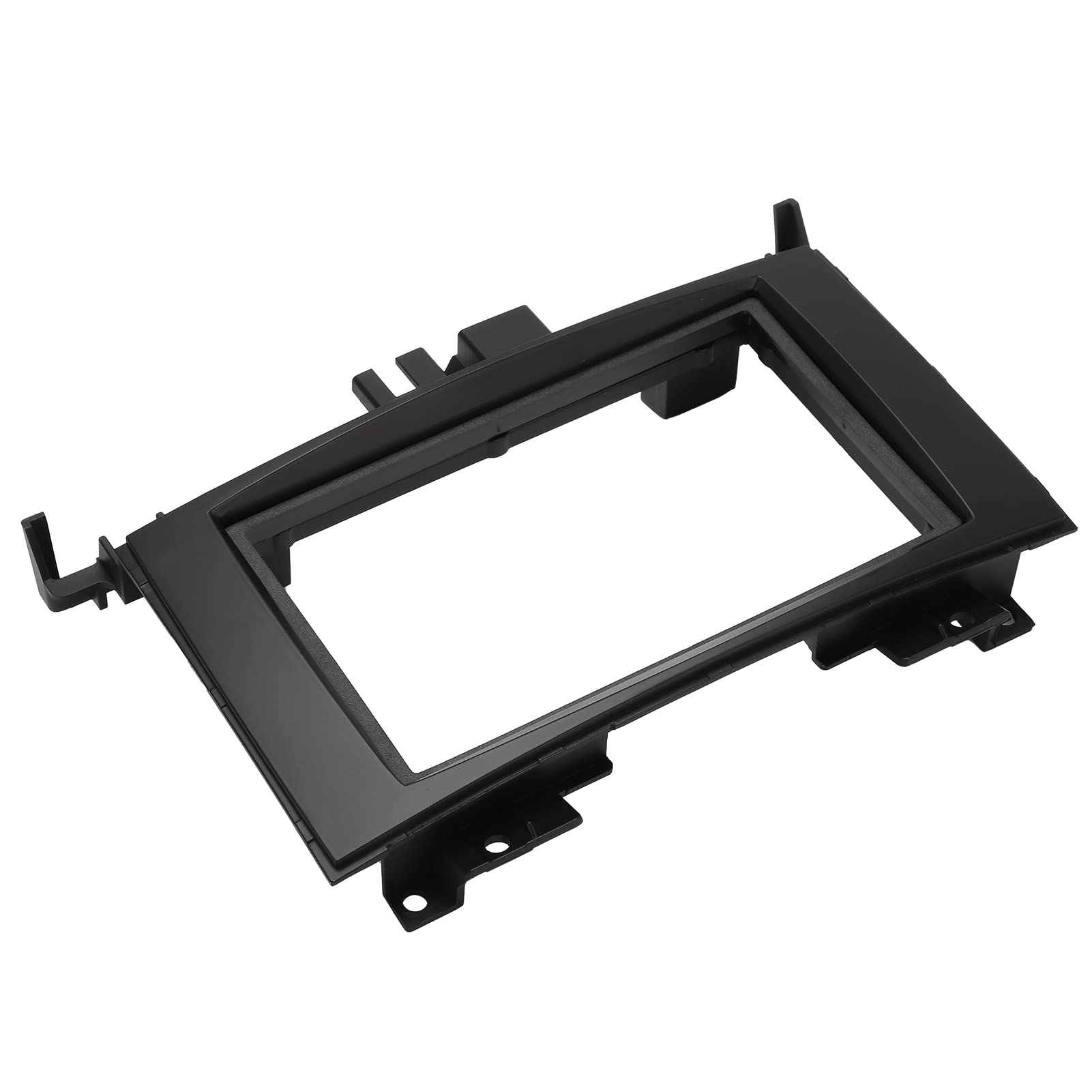 Durable ABS 2 Din Radio Fascia Dash Stereo Bezel Replacement for Volkswagen Crafter | Car Audio Installation & Upgrade Accessory | Perfect for DIY Car Stereo Replacement & Customization