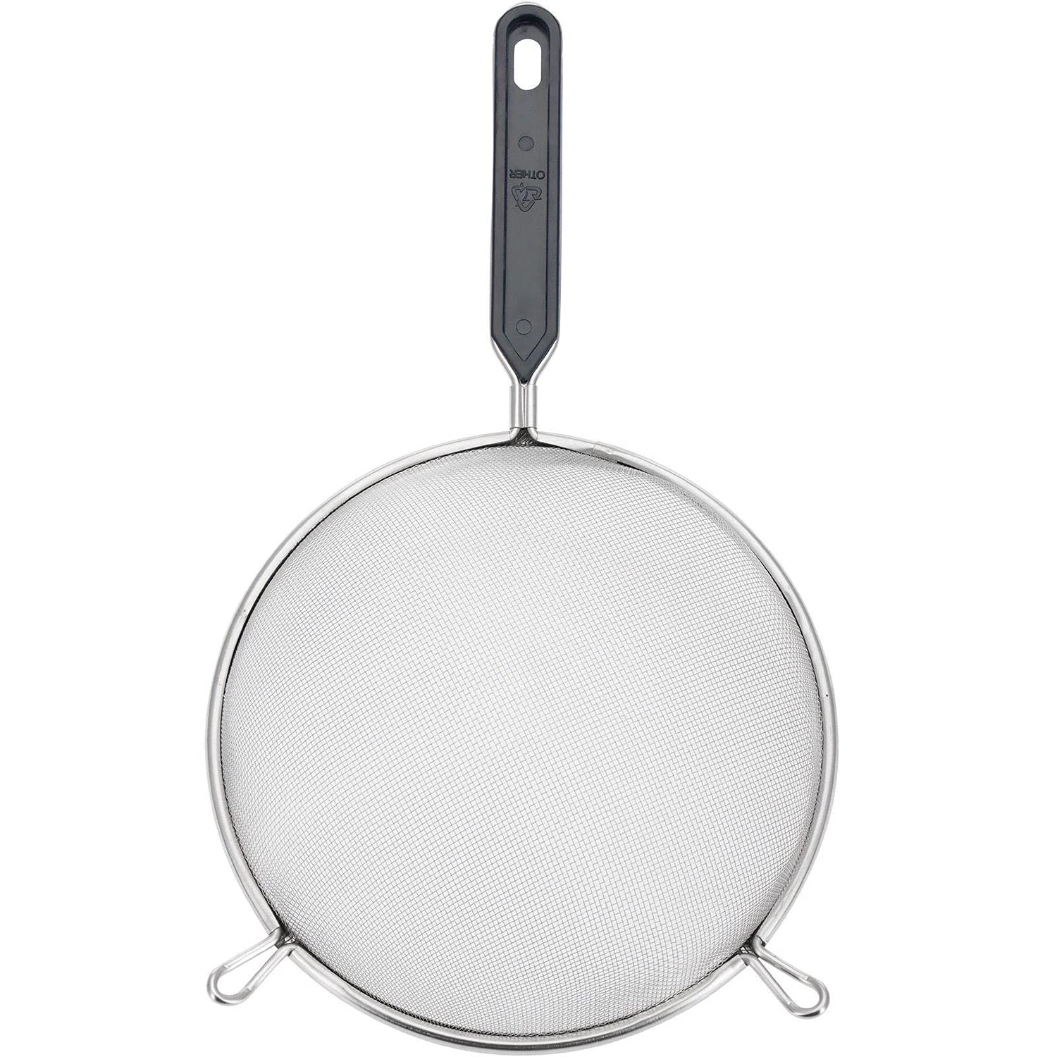 Westmark 12842270 Traditional 7-Inch Stainless Steel Kitchen Strainer - Perfect for Draining Pasta, Vegetables, and Fruits