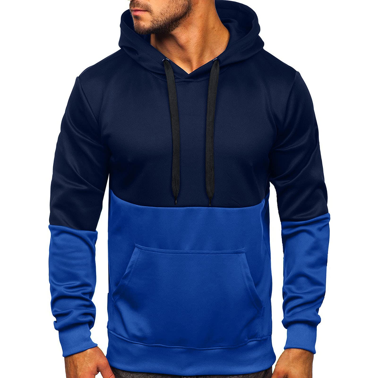 Men's Heavyweight Fleece Hoodie - Athletic Pullover for Sports & Casual Wear