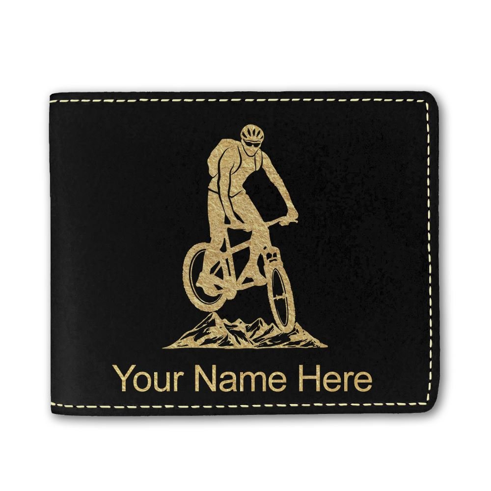 Genuine Faux Leather Wallet for Men & Women - Custom Engraved Personalized Gift - Perfect for Travel, Business & Everyday Use