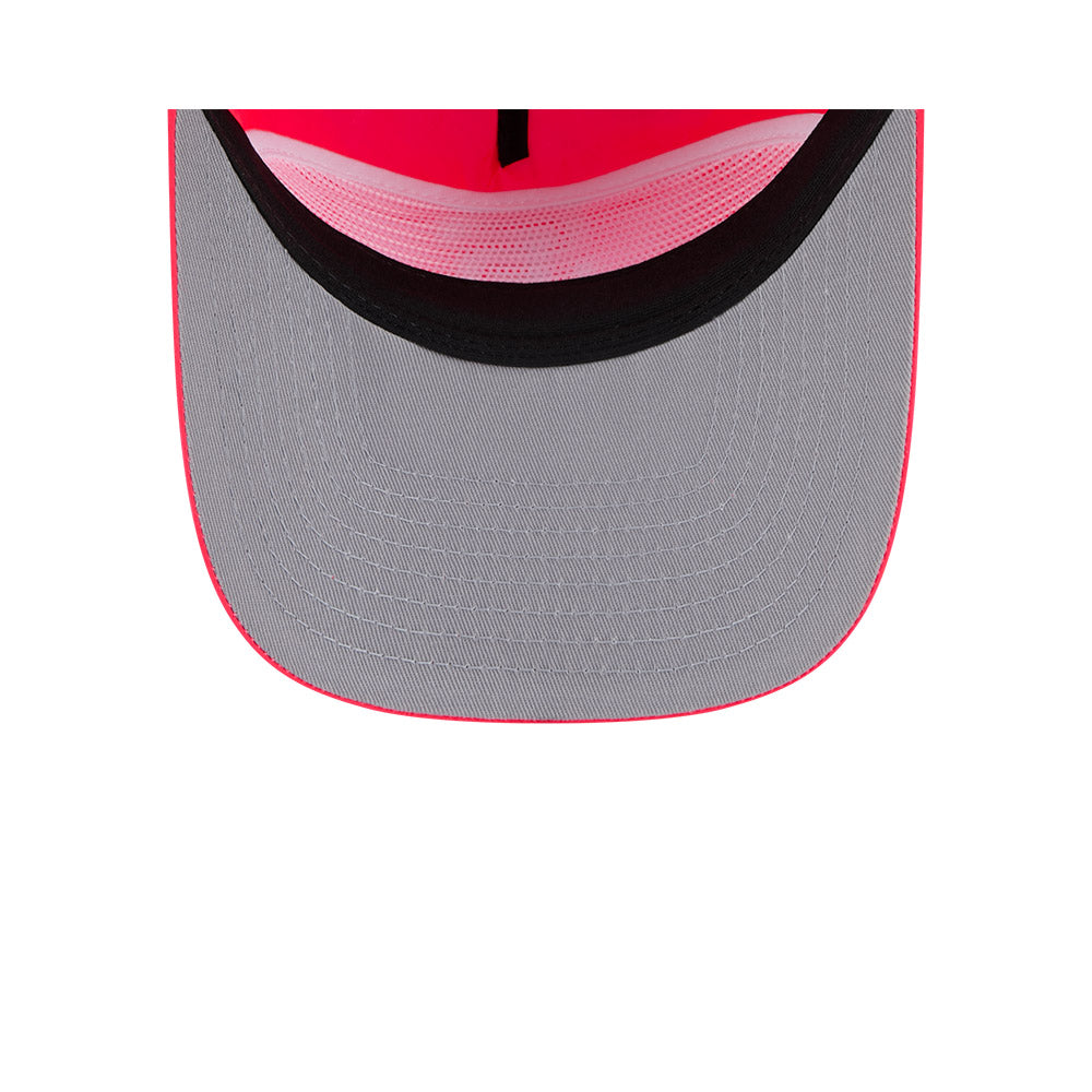 San Francisco Giants New Era Strapback Hat - Infrared - Lightweight Nylon Golf & Everyday Cap for Men & Women - Perfect for Baseball Games, Golfing, and Outdoor Activities