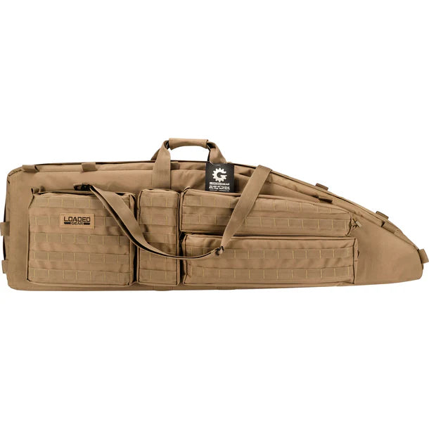 Barska BI12550 Loaded Gear 46 Tactical Rifle Bag - Black RX 600 | Durable Gun Case for Hunting, Shooting Range & Outdoor Sports | Military-Grade Protection for Firearms & Accessories