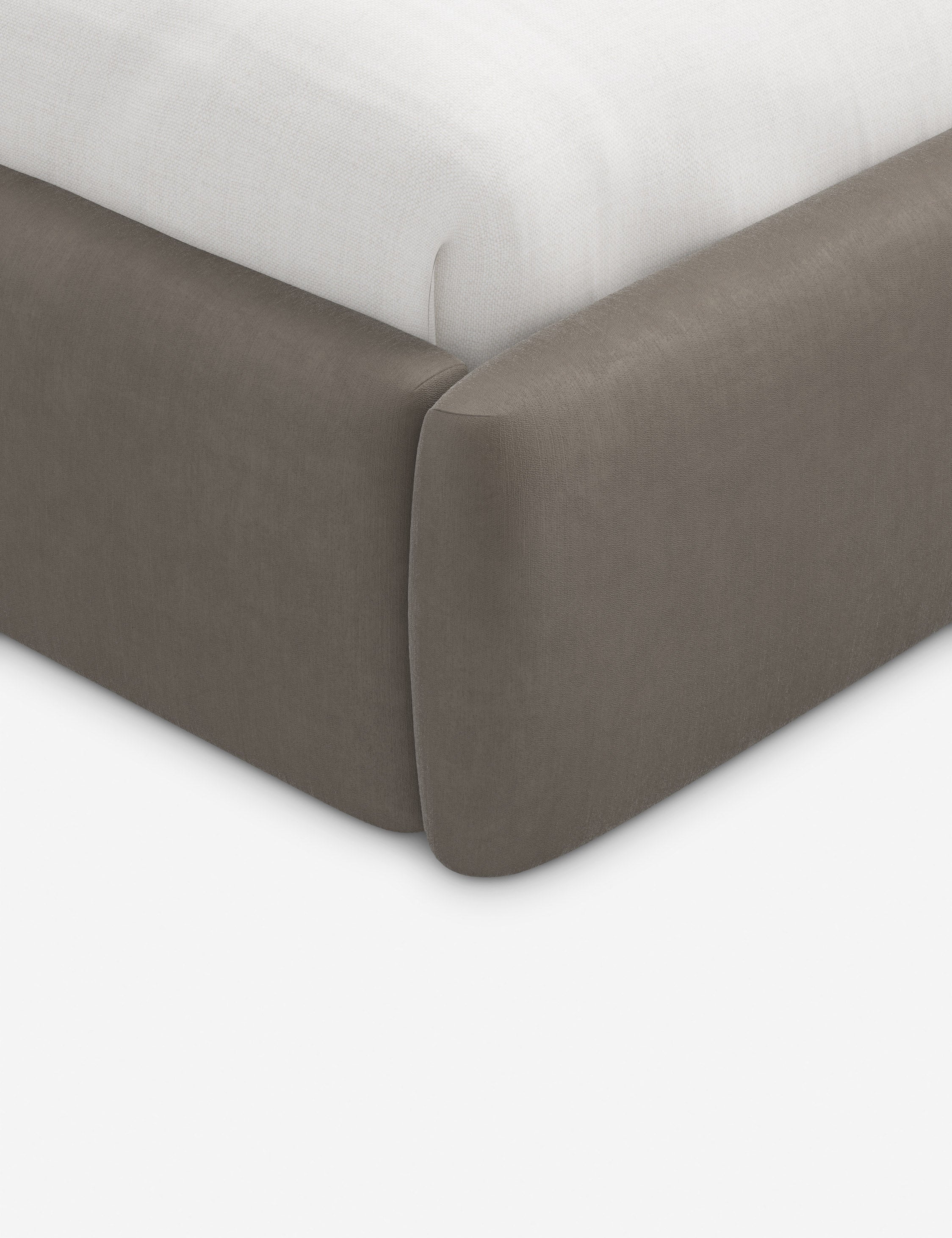 Courtet Platform Bed Frame - Modern Minimalist Wooden Bed with Storage - Perfect for Small Bedrooms, Guest Rooms & Studio Apartments