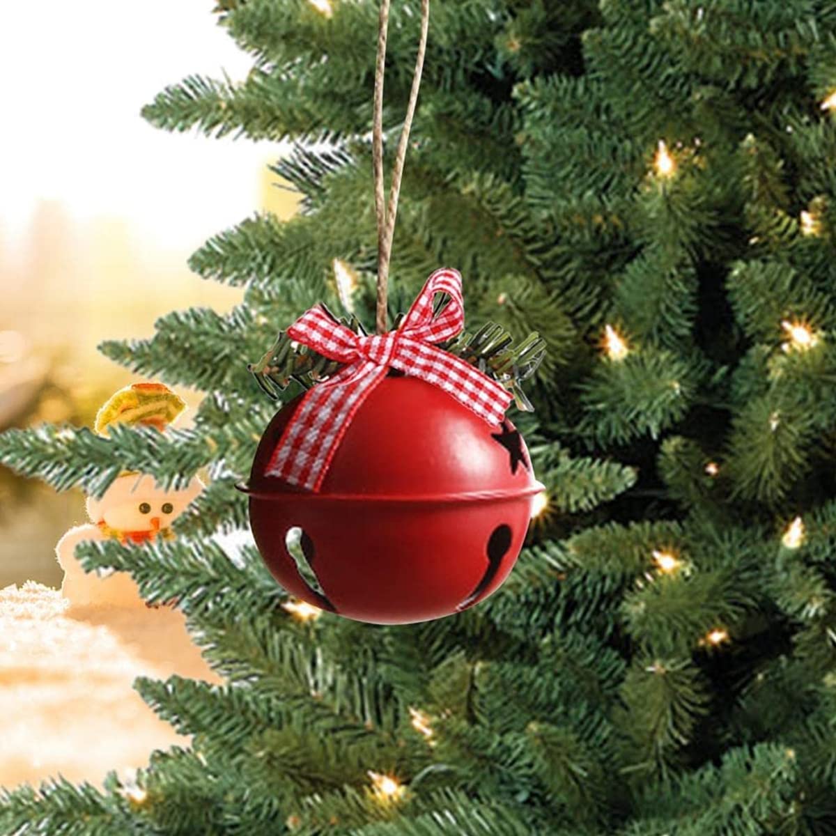 20Pcs Christmas Metal Bell Tree Decorations - Holiday Ornament Set for Christmas Tree, Wreath, Party & DIY Crafts | Perfect for Home Decor, Gift Giving & Festive Celebrations