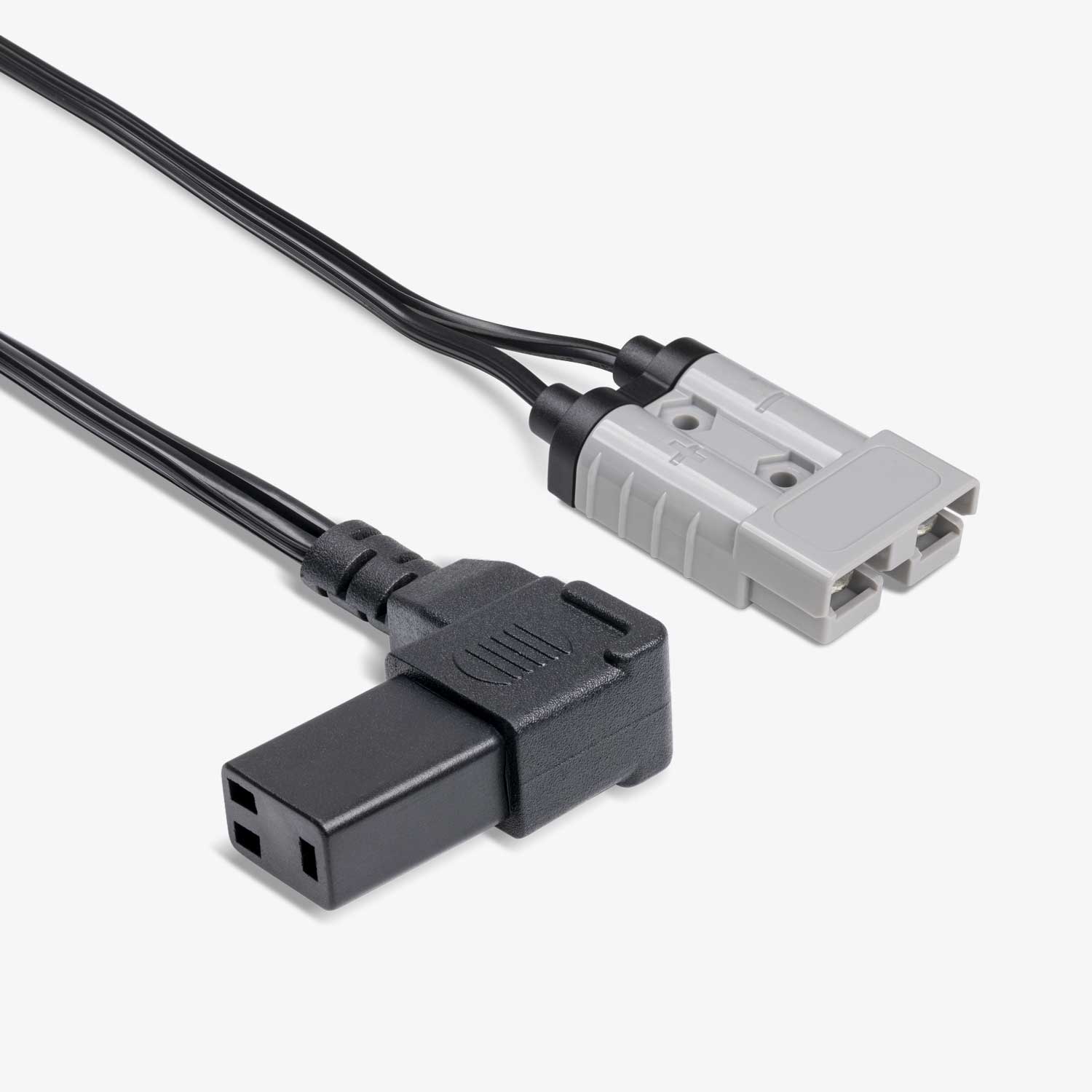 1M Anderson Style Plug + 3 Pin Engel Style Plug - Heavy Duty Power Connector for Solar Panels, RVs, and Marine Applications