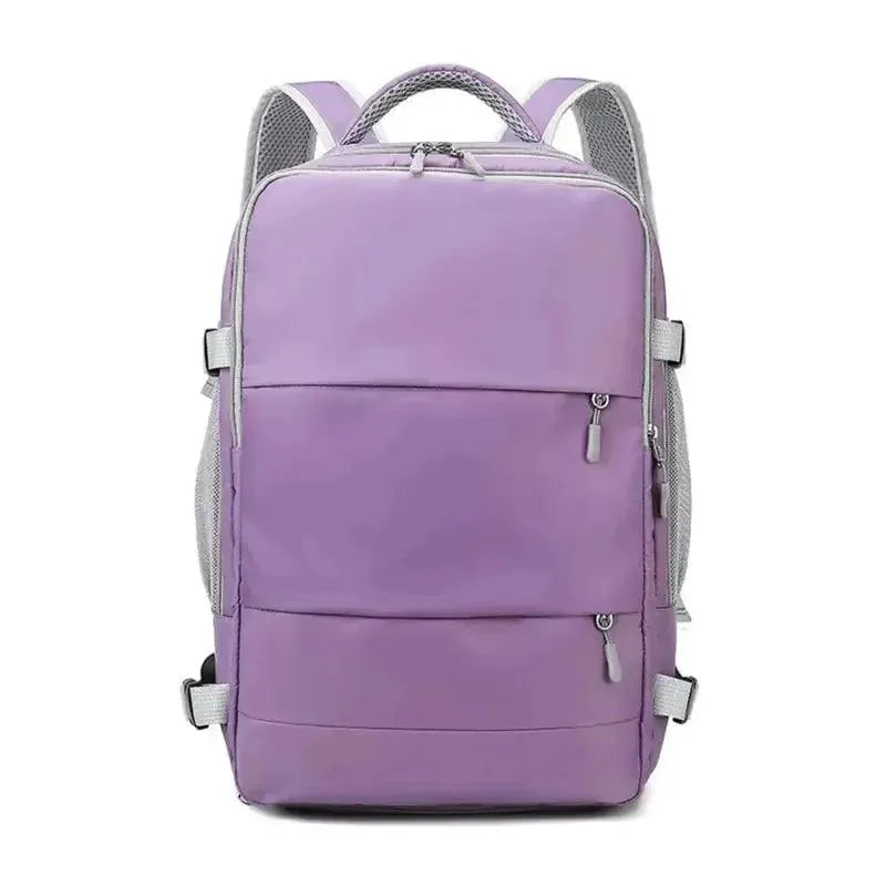 Waterproof Anti-Theft Women's Travel Backpack for Hiking, Commuting & Airplane Carry-On - Lightweight Laptop Backpack with USB Charging Port