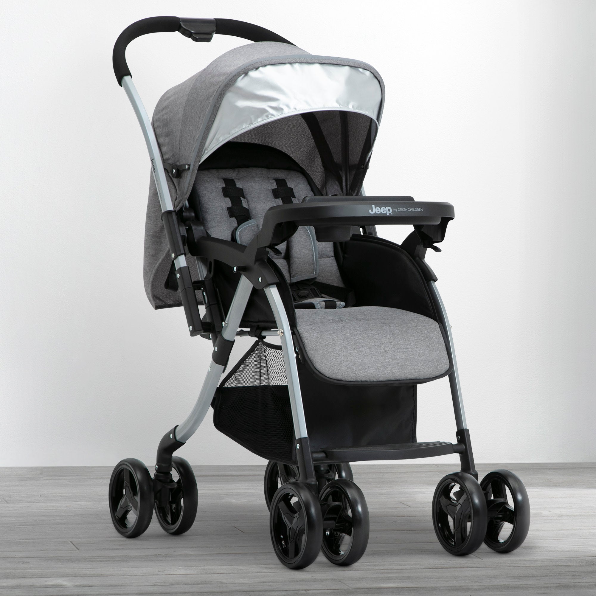 Reversible Handle Stroller - Lightweight & Adjustable Baby Stroller for Newborns to Toddlers - Perfect for Travel, Shopping, and Daily Walks