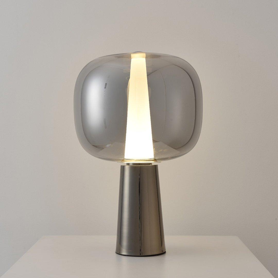 Modern Dusk to Dawn Table Lamp - Auto Sensor Night Light for Bedroom, Nursery & Office - Energy Efficient LED Desk Lamp with Adjustable Brightness - Perfect for Reading, Working & Relaxing