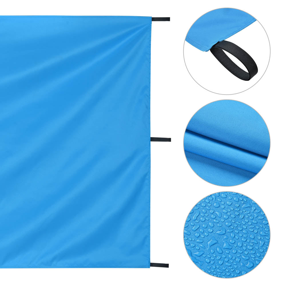 TheLAShop Swing Set Canopy 43x90 Inches - Durable Outdoor Playground Shade Cover for Backyard, Park & Play Area - UV Protection & Weather Resistant